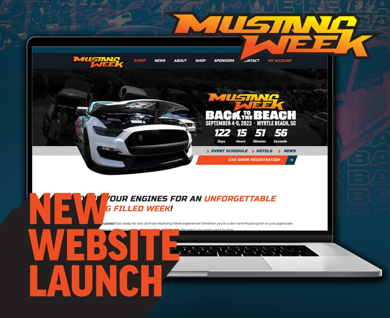Mustang Week Launches New Site